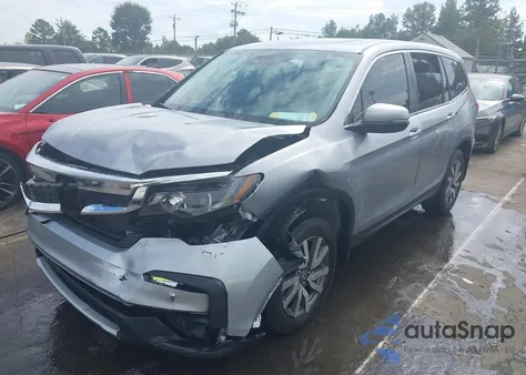 2022 Honda Pilot 2Wd Ex-L из США, поврежденный, VIN 5FNYF5H52NB010214